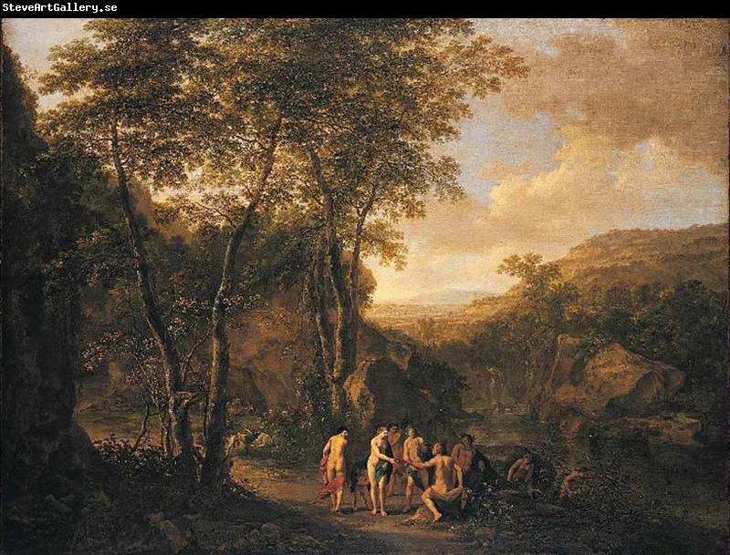 Jan Both Landscape with the Judgement of Paris